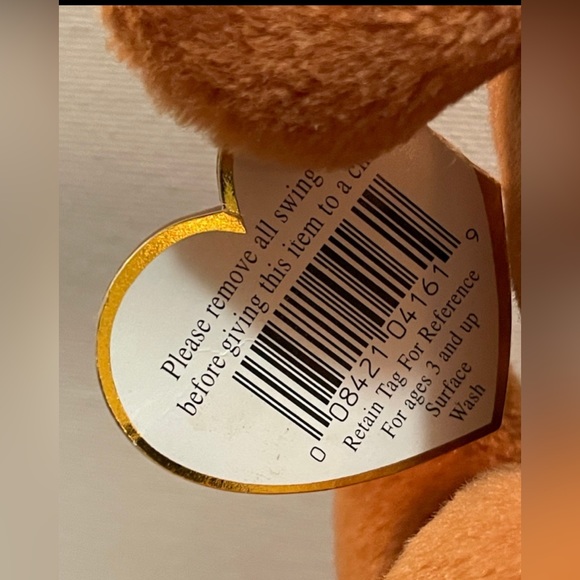 Ty Beanie Babies Pouch The Kangaroo w/ baby kanga PVC Pellets RARE Retired - Picture 5 of 10